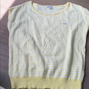 Lacoste sleeveless sweater logo alligator 42
